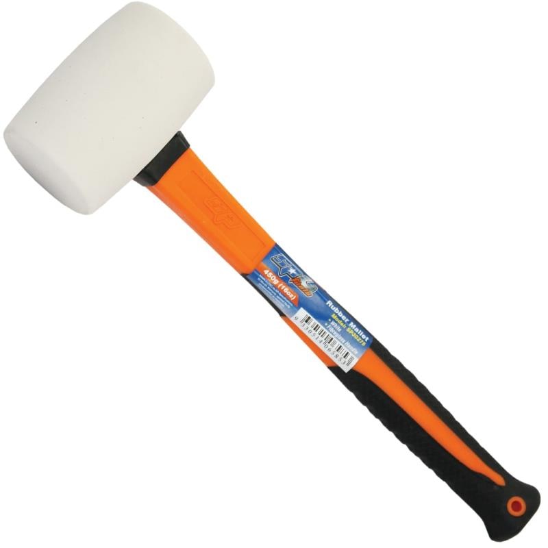 454g White Rubber Mallet