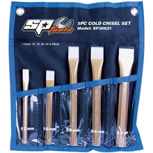 Load image into Gallery viewer, 5 Piece Cold Chisel Set