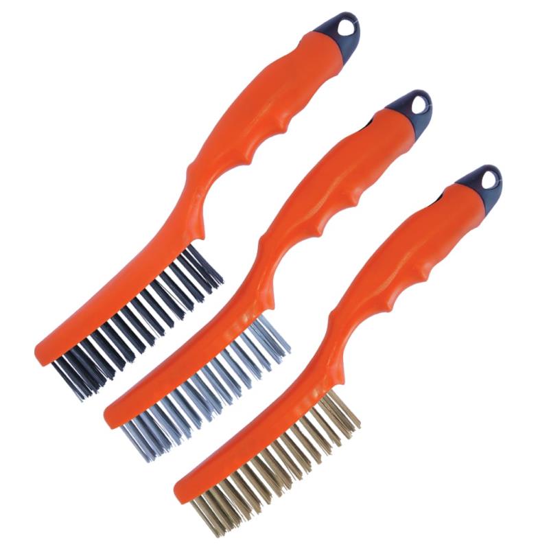 254mm Wire Brush Set, 3 Piece