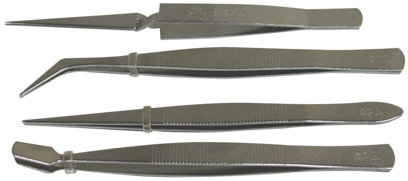 Tweezer Set 4 Piece