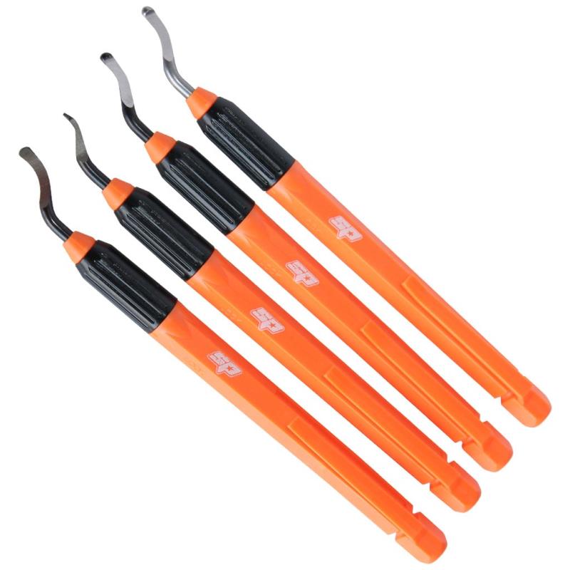 4 Piece Deburring Tool Set