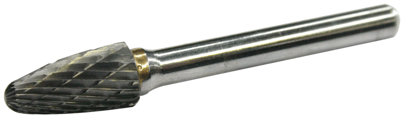 10 x 25mm Tungsten Carbide Burr - Tree with Radius