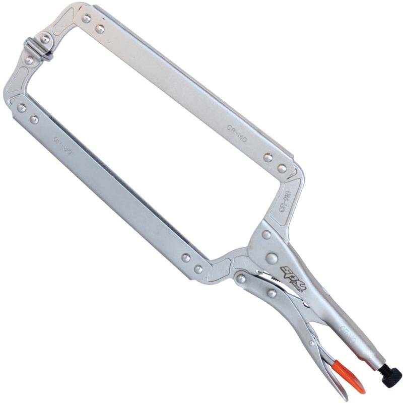 450mm Locking C-Clamp Pliers with Swivel Jaw