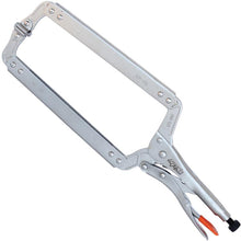 Load image into Gallery viewer, 450mm Locking C-Clamp Pliers with Swivel Jaw