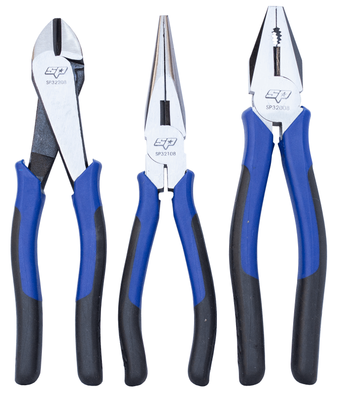 3 Piece High Leverage Plier/Cutter Set