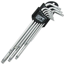 Load image into Gallery viewer, 9 Piece Magnetic Ball End Torx Key Set