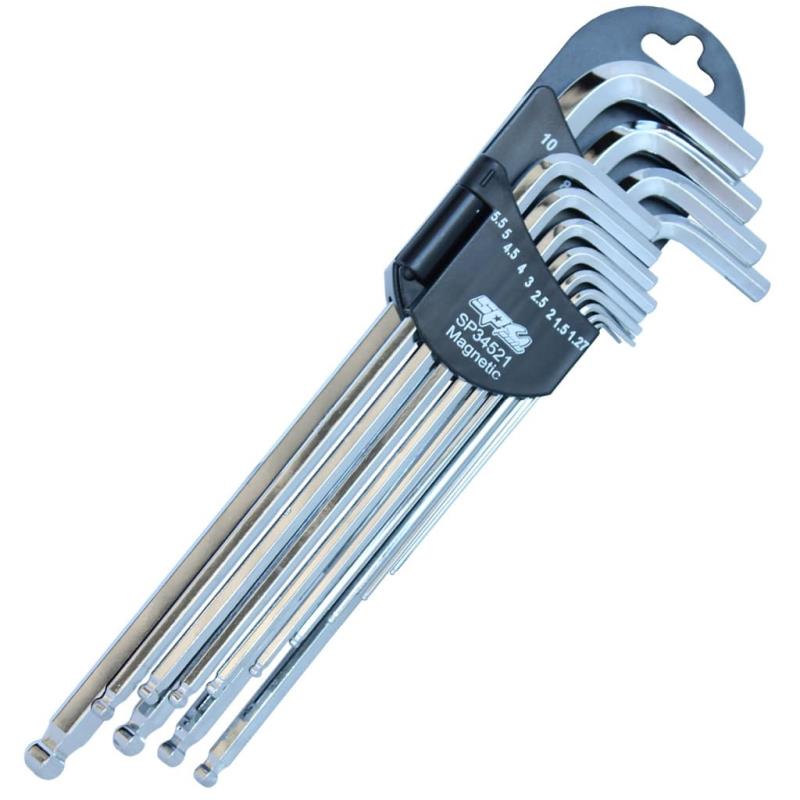 13 Piece Metric Magnetic Ball End Hex Key Set
