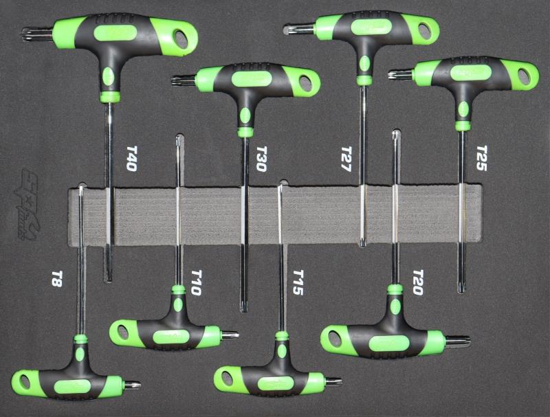 T-Handle Torx Key Set - 8 Piece