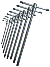 Load image into Gallery viewer, 8 Piece Metric Sliding T-Handle Hex Key Set
