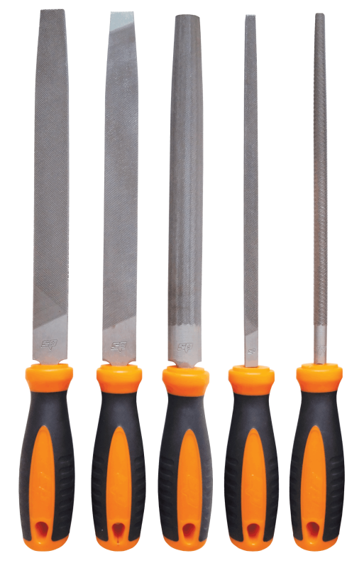 5 Piece File Set for Precision Shaping and Deburring