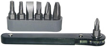 Load image into Gallery viewer, 8 Piece Ratchet Bit Driver Set