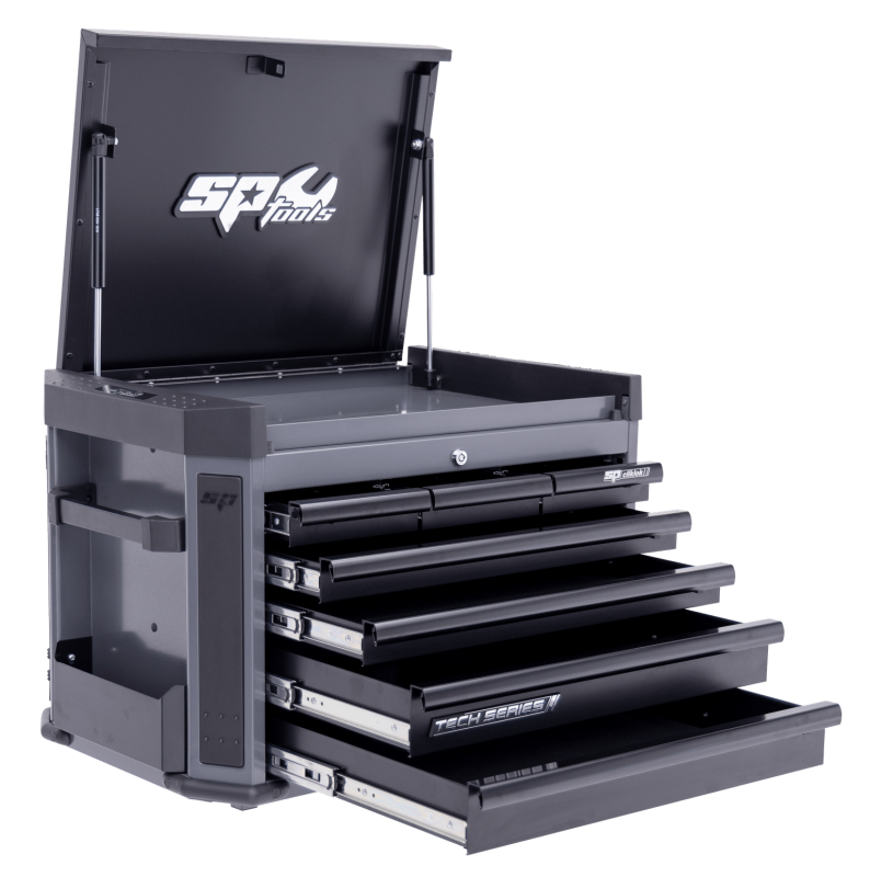 Tech Series 7 Drawer Tool Box (Diamond Black)