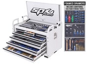 Load image into Gallery viewer, Field Service Tool Kit - 413pc - Metric/SAE - White + BONUS EVA