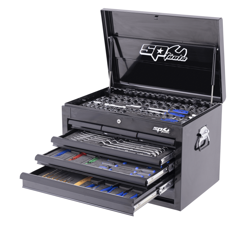 218 Piece Metric and SAE Tool Kit with EVA Storage Trays