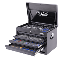 Load image into Gallery viewer, 218 Piece Metric and SAE Tool Kit with EVA Storage Trays