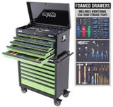 Sumo Custom Series Tool Kit - 417pc - Metric/SAE - Black/Green + BONUS EVA
