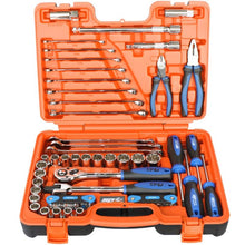 Load image into Gallery viewer, 60 Piece 3/8" Drive Metric and SAE Tool Kit