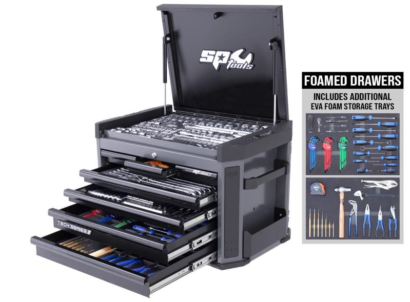 Tech Series Starter Professional Technician Tool Kit 230 Piece
