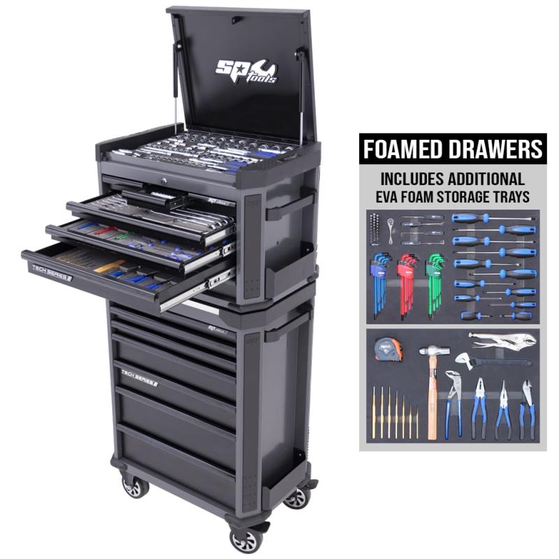 387 Piece Metric Tool Kit with EVA Storage Trays
