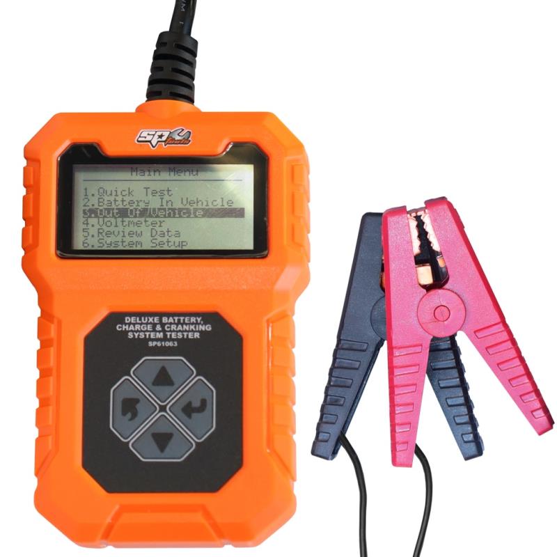 Deluxe Battery Charge & Cranking System Tester