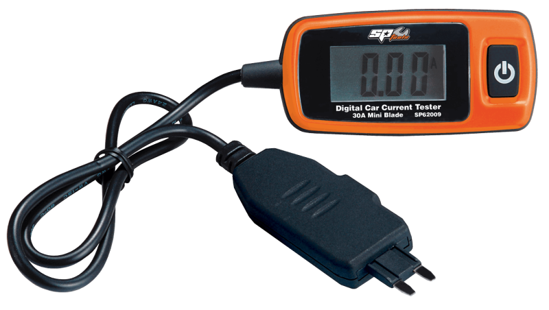 30.0A Mini-Blade Digital Automotive Current Tester