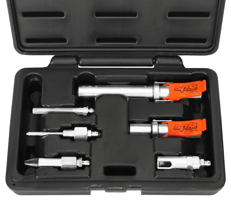 Quick Release Grease Coupler & Accessory Kit, 6 Piece
