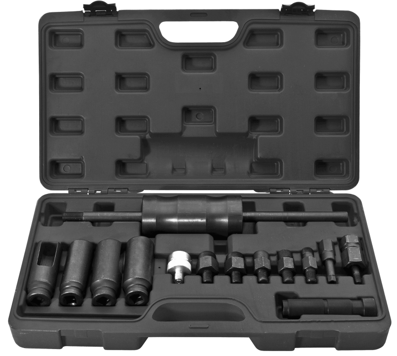 Diesel Injector Extractor & Common Rail Puller Kit, 14 Piece