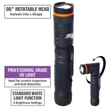 Load image into Gallery viewer, UV Inspection LED Torch/Work Light with Magnetic Base