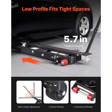 Load image into Gallery viewer, Portable Air Car Lift 3 Ton (6613 Lbs) Capacity - 21.7 Inch Max Height Adjustable Airbag Support Stand