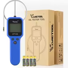 Brake Fluid Tester OT100 – Engine Oil & Gas Analyzer with LED Display | Auto Oil Quality Detector & Injector Check