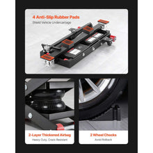 Load image into Gallery viewer, Portable Air Car Lift 3 Ton (6613 Lbs) Capacity - 21.7 Inch Max Height Adjustable Airbag Support Stand