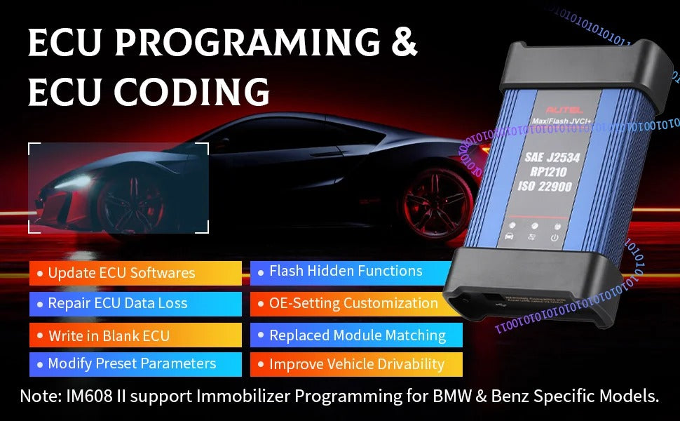 Autel MaxIM IM608 PRO Ⅱ Key Programming Diagnostic Scanner (Full Kit)