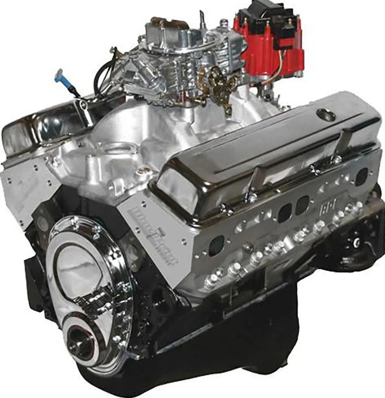 SB Chev 383 c.i.d Crate Engine, Dressed 435 hp/450 ft-lbs torque, 10.0:1 Comp