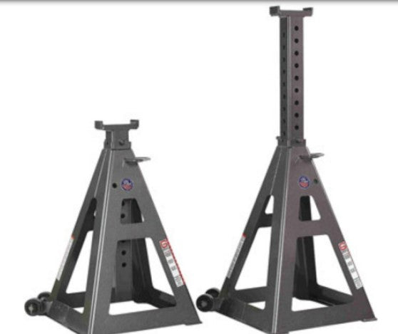 Gray - Axle Stands, 18 T (Pair)