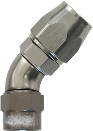 '-6AN 120 Degree Kryptalon Full Flow Big Bore 1 Piece Fitting