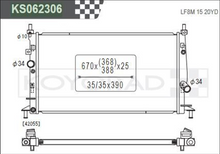 Load image into Gallery viewer, Performance Koyo Radiator, Mazda 3, MPS, 2.3L Turbo, 09/13, 25mm, (KS062306)