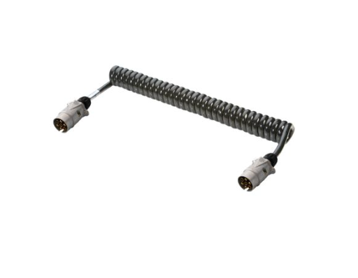 EJ Heavy-Duty 7 Pin Trailer Cable, 4.6m, Metal Plug – 601068