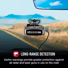 Load image into Gallery viewer, Radar Detector | Long-Range Detection, Bluetooth Connectivity &amp; Drive Smarter Technology