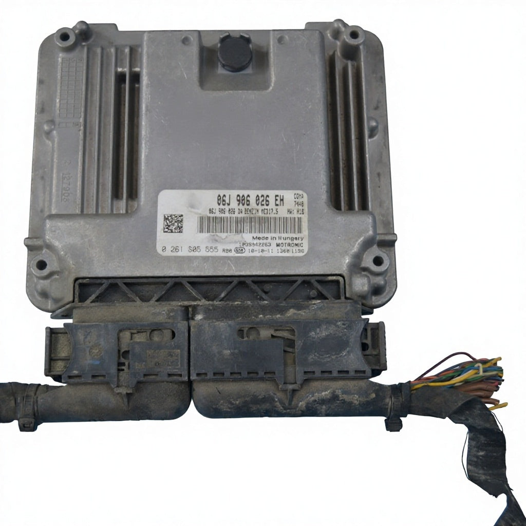Second Hand Car Dismantling Parts Engine Computer Board DC 12V GOLF BORA JETTA for SAGITARL ECU 06J906026EH
