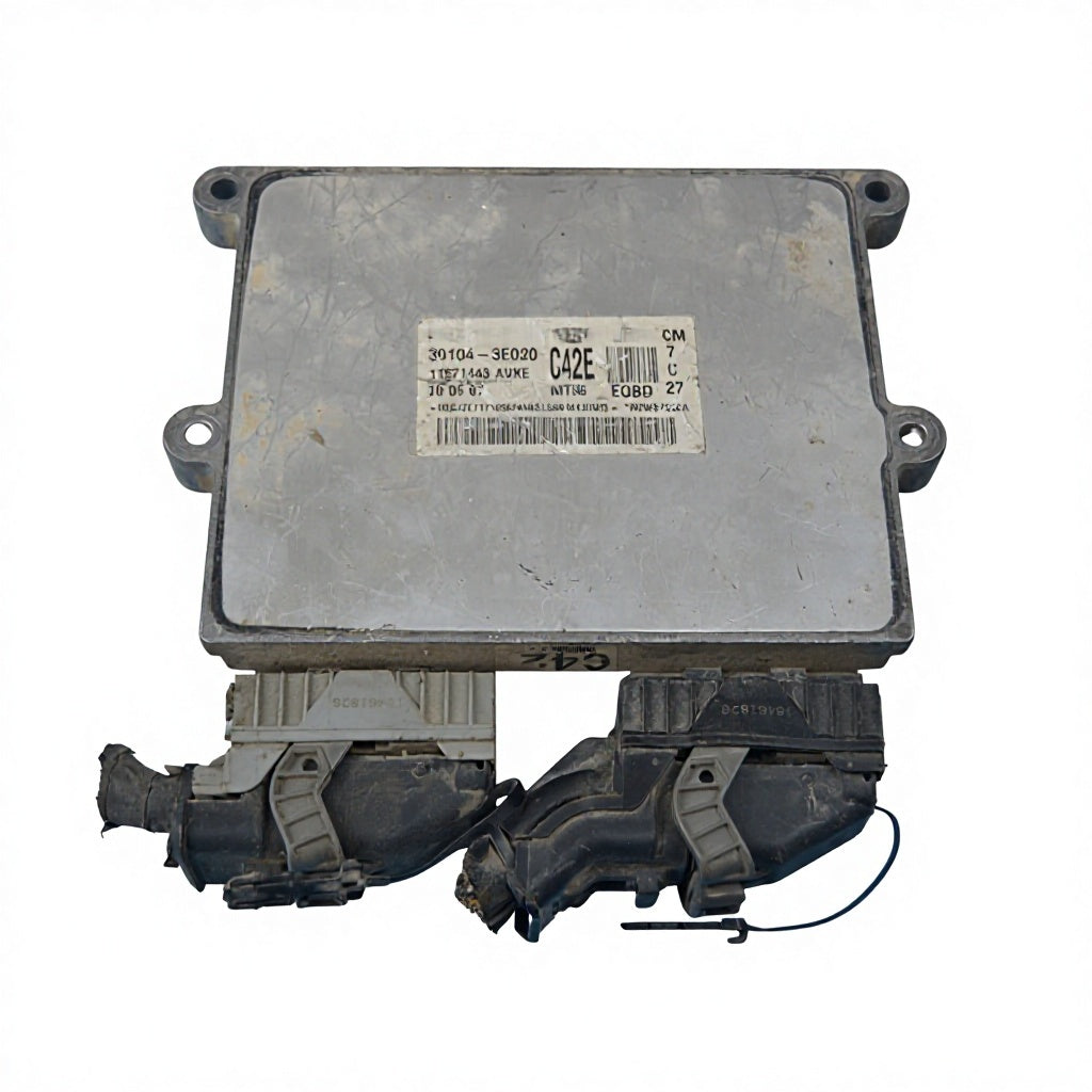 Second Hand High Quality Car Dismantling Parts Engine Computer Board ECU for Replacement/Repair SANTAFE IX35 TUCSONL 39104-3E020