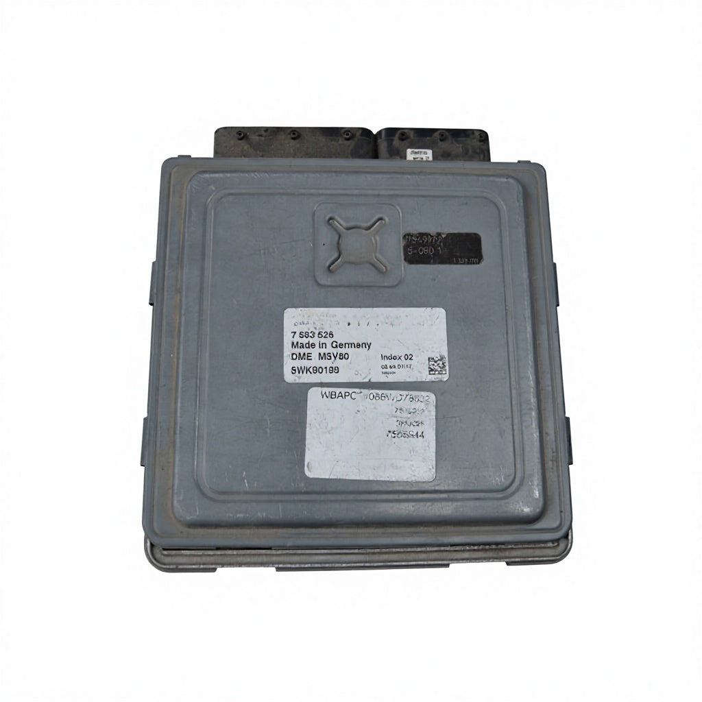 Second Hand Car Dismantling Parts E70 E60 Engine Computer Board E90 E91 E92 ECU E66 7583526 DME MSV80 for