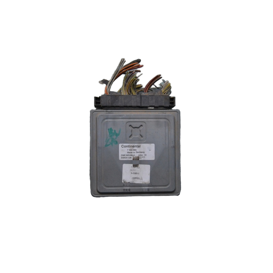 Second Hand Car Dismantling Parts 520ECU 525 530 Engine Computer Board E60 E90 MSV80 7549483DMEMSV80.0 for
