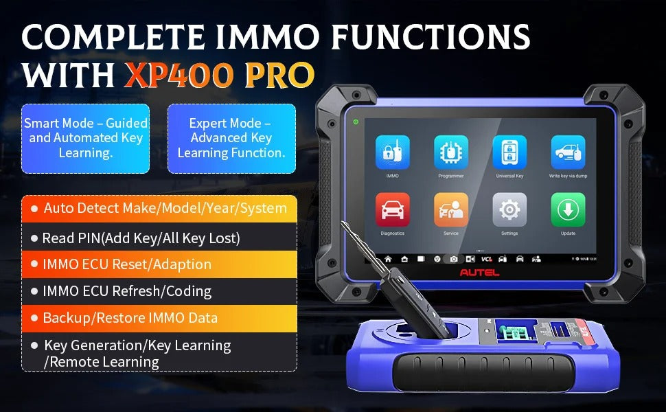 Autel MaxIM IM608 PRO Ⅱ Key Programming Diagnostic Scanner (Full Kit)