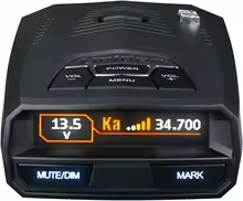Radar Detector R4 | Extreme Long-Range Laser Detection | Record-Breaking Performance | Built-in GPS & Auto Mute
