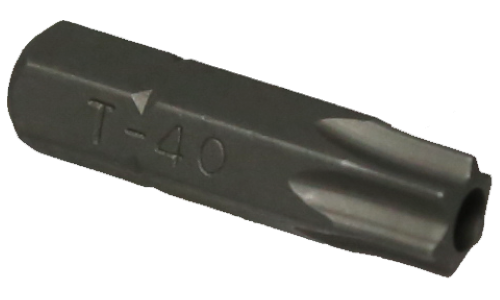 T40 Tamper Torx Insert Bit, 25mm