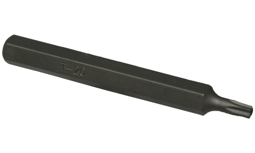 5/16" Hex Tamper Torx Insert Bit T20 x 75mm