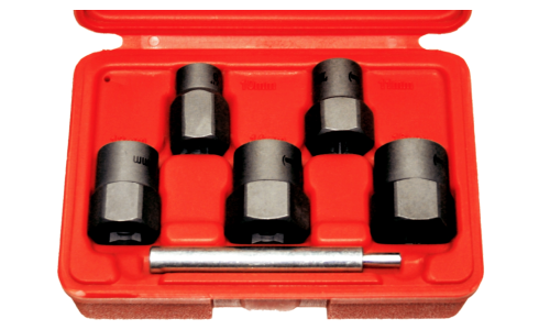 3/8" Drive SAE Twist Impact Socket Set, 5 Piece