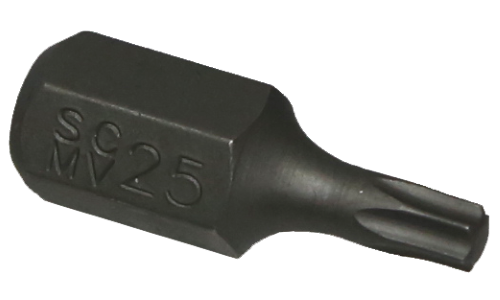10mm Hex Torx Insert Bit T25 x 32mm