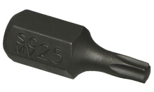 Load image into Gallery viewer, 10mm Hex Torx Insert Bit T25 x 32mm