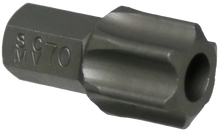 Load image into Gallery viewer, 10mm Hex Tamper Torx Insert Bit T70 x 30mm